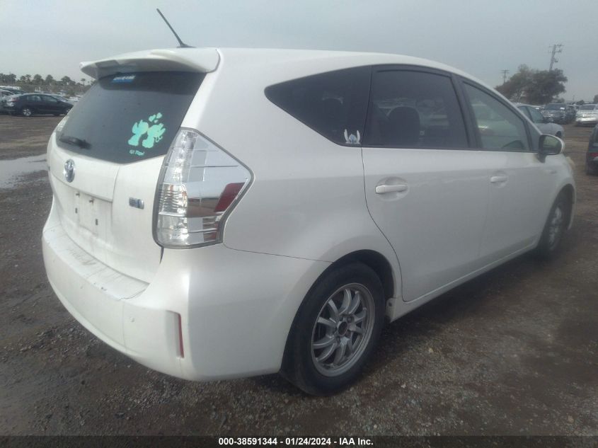 JTDZN3EU7C3125599 2012 Toyota Prius V Three