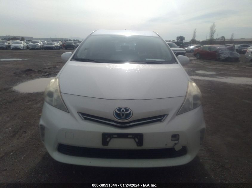 JTDZN3EU7C3125599 2012 Toyota Prius V Three