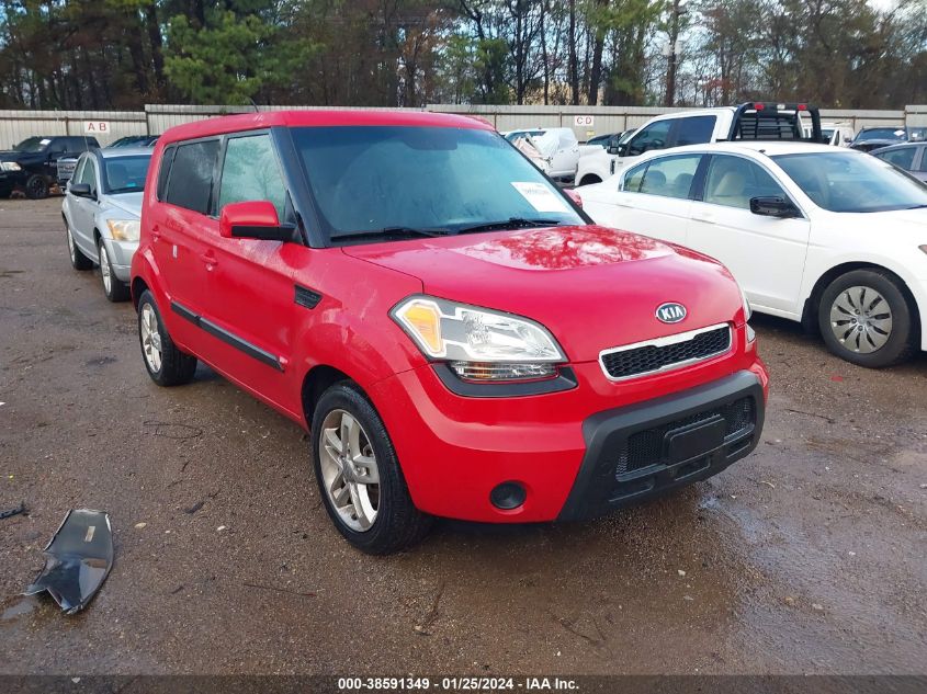 2011 Kia Soul + VIN: KNDJT2A25B7286333 Lot: 38591349