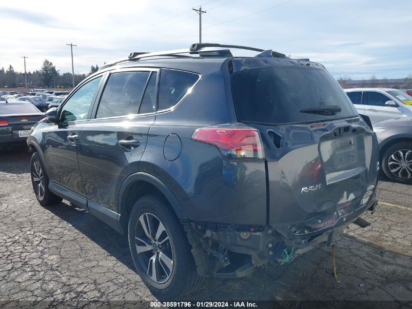 2016 Toyota Rav4 Xle VIN: 2T3RFREV1GW466721 Lot: 38591796