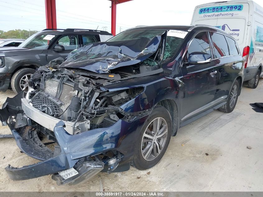 2020 Infiniti Qx60 Luxe VIN: 5N1DL0MN0LC535617 Lot: 38591917