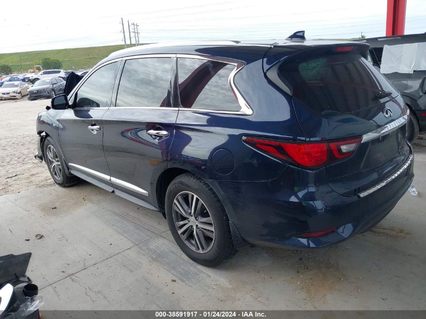 2020 Infiniti Qx60 Luxe VIN: 5N1DL0MN0LC535617 Lot: 38591917