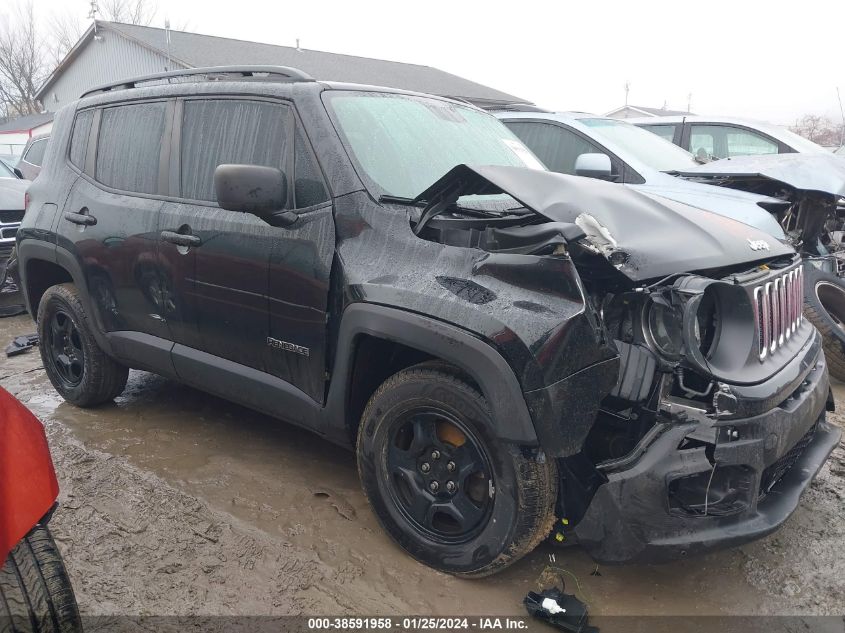 2017 Jeep Renegade Sport 4X4 VIN: ZACCJBAB0HPF50746 Lot: 38591958