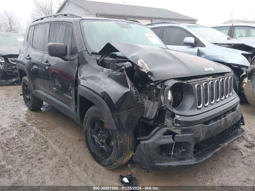 2017 Jeep Renegade Sport 4X4 VIN: ZACCJBAB0HPF50746 Lot: 38591958