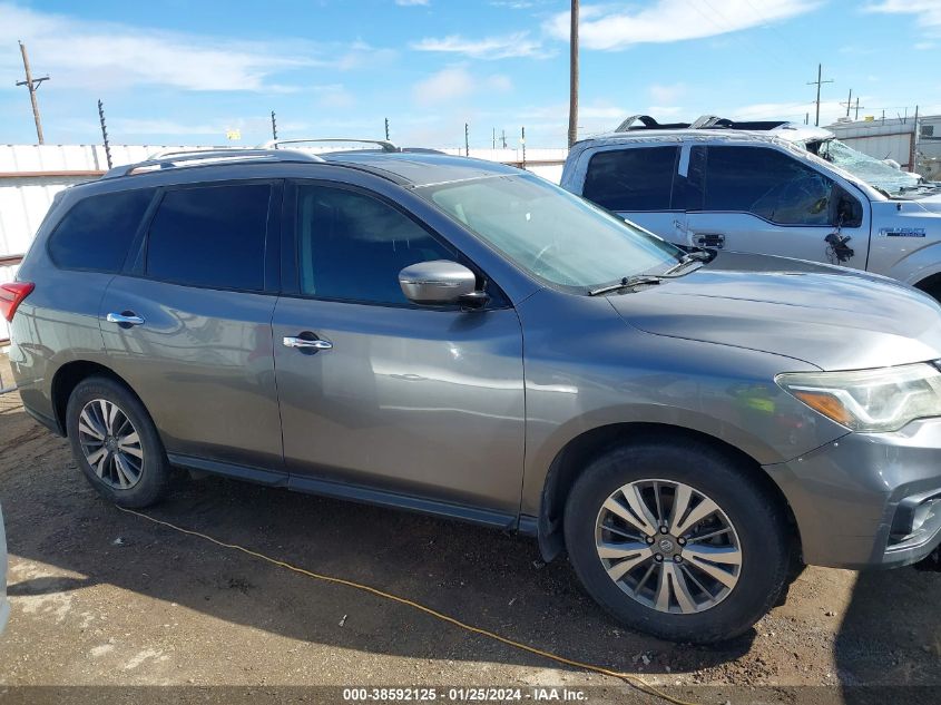 2019 Nissan Pathfinder S VIN: 5N1DR2MN8KC625963 Lot: 38592125