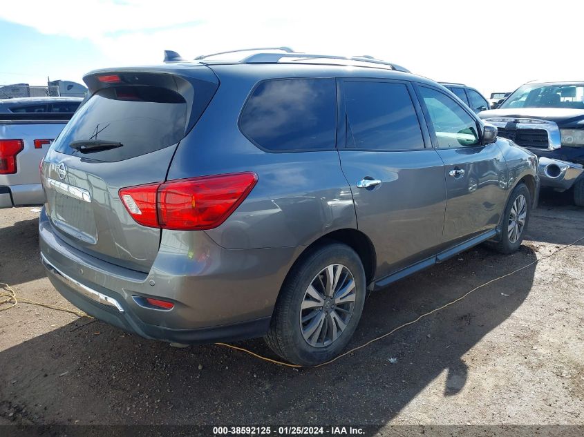 2019 Nissan Pathfinder S VIN: 5N1DR2MN8KC625963 Lot: 38592125