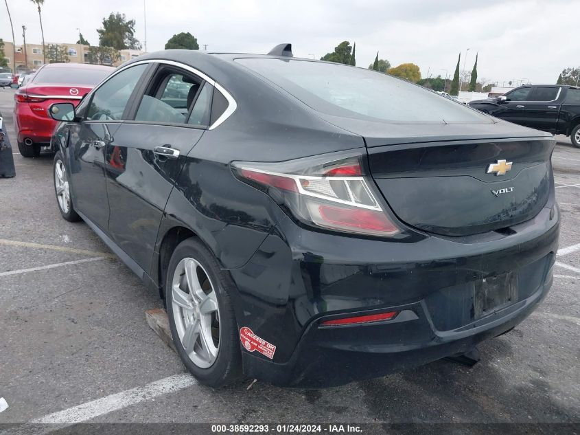 2018 Chevrolet Volt Lt VIN: 1G1RC6S59JU114480 Lot: 38592293