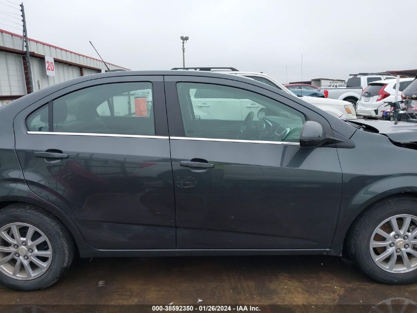 2019 Chevrolet Sonic Lt Auto VIN: 1G1JD5SBXK4110059 Lot: 38592350