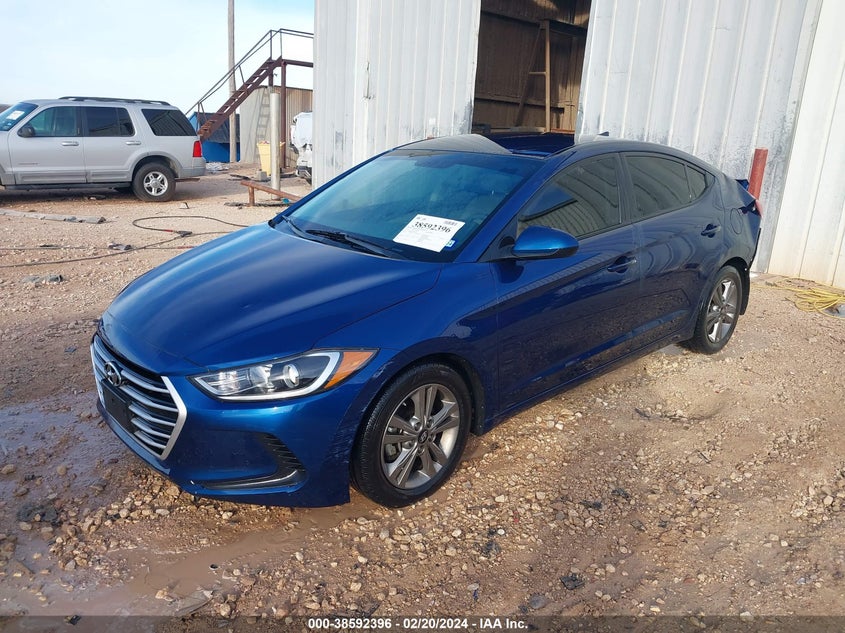 VIN 5NPD84LF9JH366206 2018 HYUNDAI ELANTRA SEL