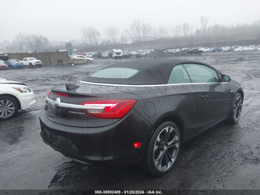 2016 Buick Cascada Premium VIN: W04WT3N54GG052993 Lot: 38592489