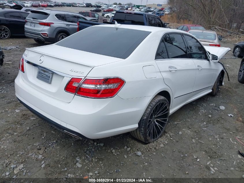 2013 Mercedes-Benz E 350 4Matic VIN: WDDHF8JB3DA738235 Lot: 38592914