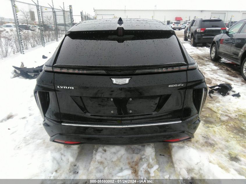 2024 Cadillac Lyriq Luxury VIN: 1GYKPRRL7RZ106700 Lot: 44712184