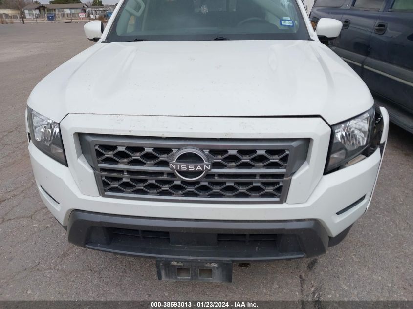 2022 Nissan Frontier S/Sv/Pro-X VIN: 1N6ED1EJ9NN625778 Lot: 38593013