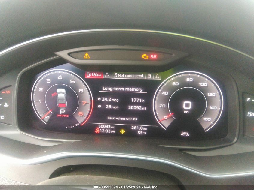 2019 Audi A6 45 Premium VIN: WAUE8AF22KN124268 Lot: 38593024