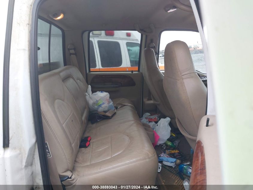 2000 Ford F350 Super Duty VIN: 1FTWW32F1YEB03681 Lot: 38593043