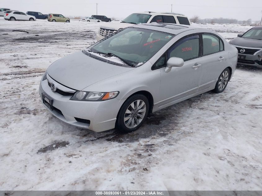 2009 Honda Civic Ex-L VIN: 1HGFA16959L002214 Lot: 38593061