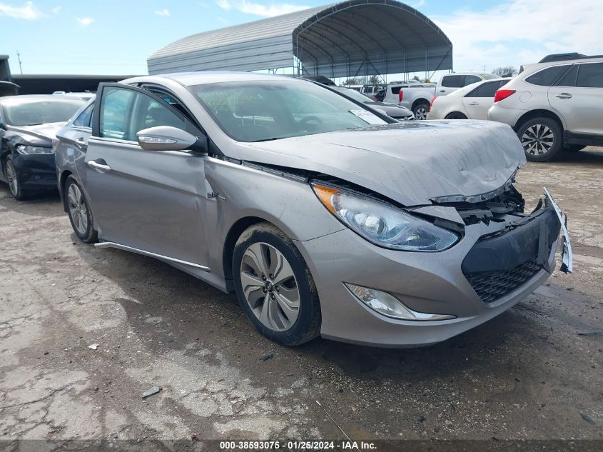 2013 Hyundai Sonata Hybrid Limited VIN: KMHEC4A4XDA100690 Lot: 38593075