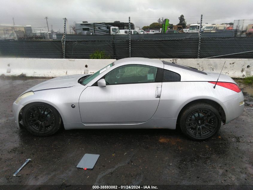 2006 Nissan 350Z Touring VIN: JN1AZ34E46M351998 Lot: 38593082