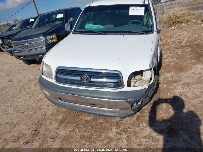 2001 Toyota Tundra Sr5 VIN: 5TBRT34161S131329 Lot: 38593105