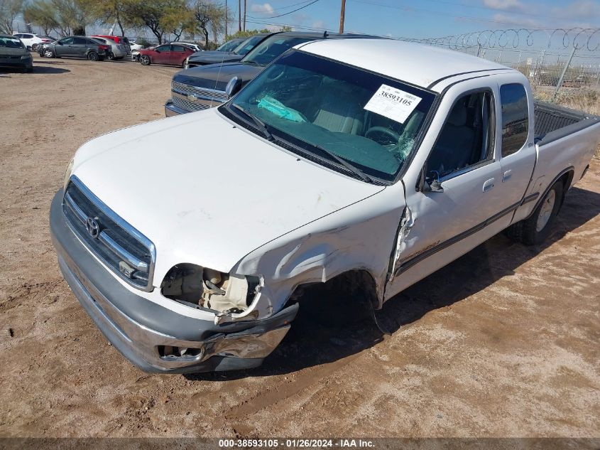 2001 Toyota Tundra Sr5 VIN: 5TBRT34161S131329 Lot: 38593105