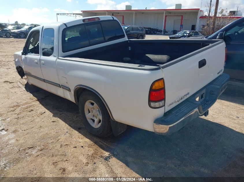 2001 Toyota Tundra Sr5 VIN: 5TBRT34161S131329 Lot: 38593105