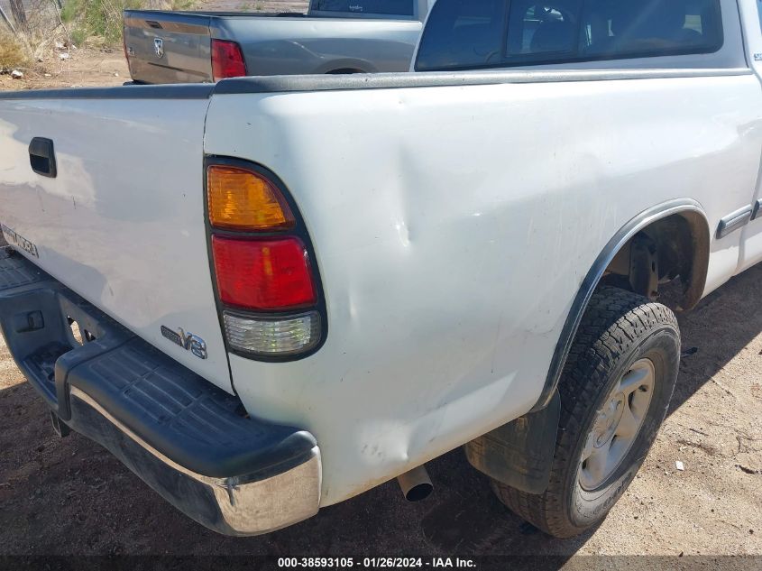 2001 Toyota Tundra Sr5 VIN: 5TBRT34161S131329 Lot: 38593105