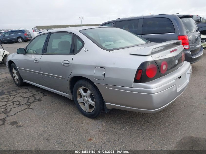 2005 Chevrolet Impala Ls VIN: 2G1WH52K059279311 Lot: 38593183