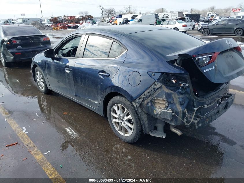 2016 Mazda Mazda3 I Sport VIN: 3MZBM1U79GM319363 Lot: 38593499