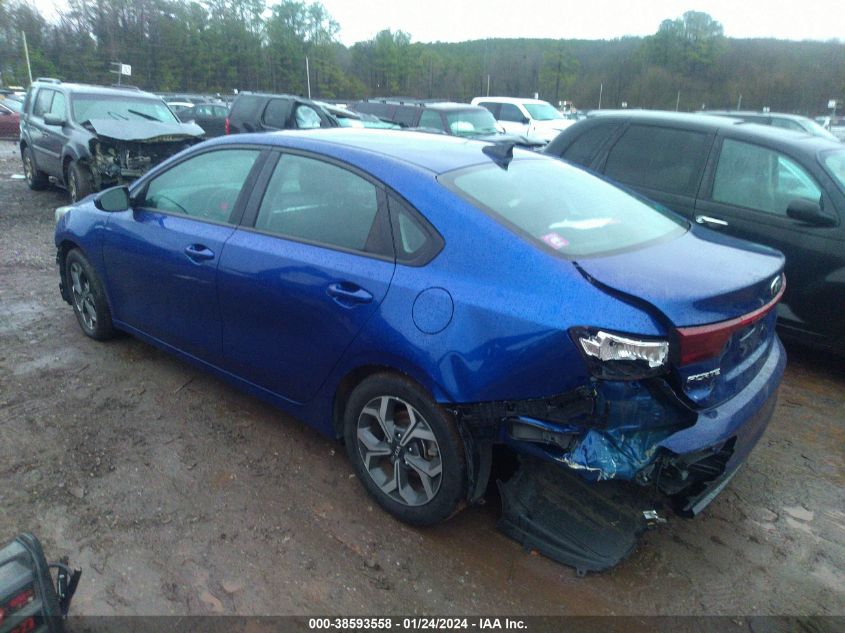 3KPF24AD8LE166758 2020 Kia Forte Lxs