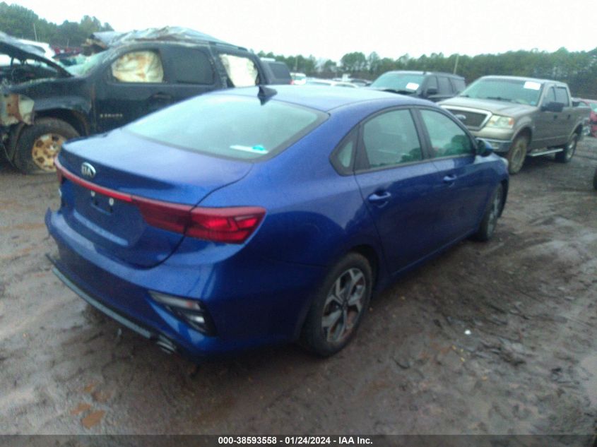 3KPF24AD8LE166758 2020 Kia Forte Lxs