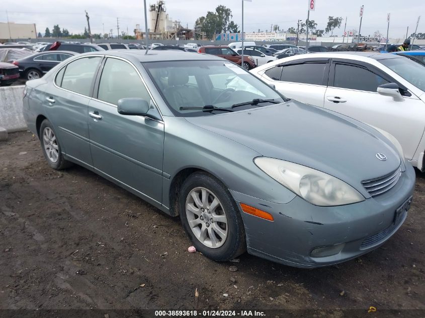 2003 Lexus Es 300 Base (A5) VIN: JTHBF30G036018519 Lot: 38593618