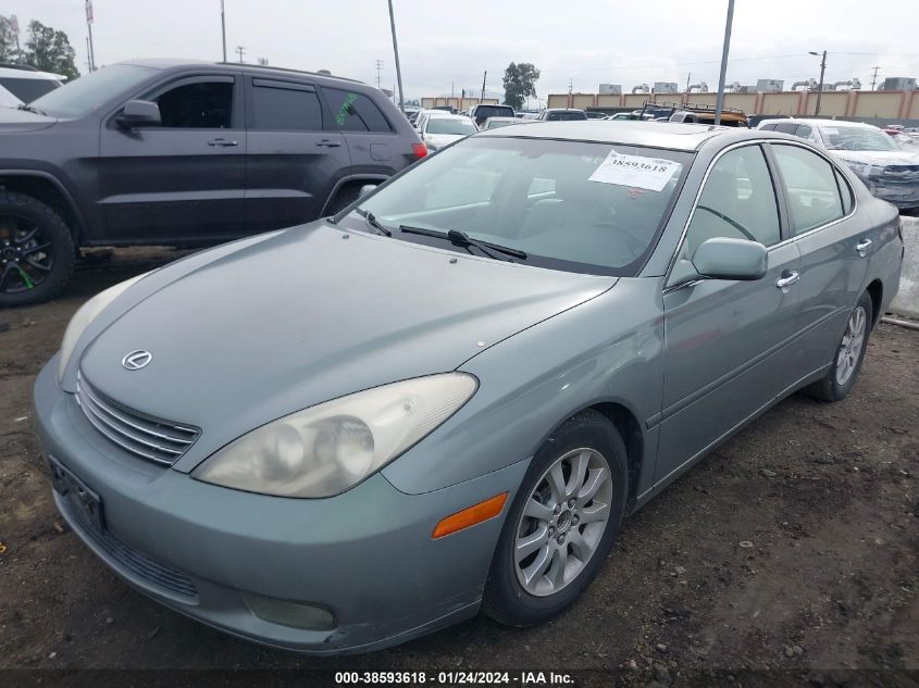 2003 Lexus Es 300 Base (A5) VIN: JTHBF30G036018519 Lot: 38593618