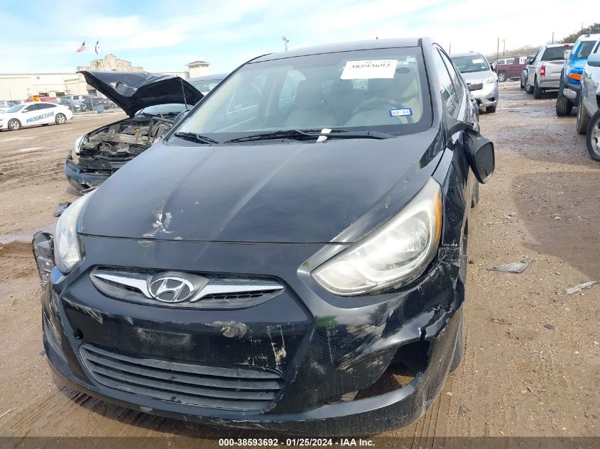 2014 Hyundai Accent Gls VIN: KMHCT4AE6EU768499 Lot: 40683187