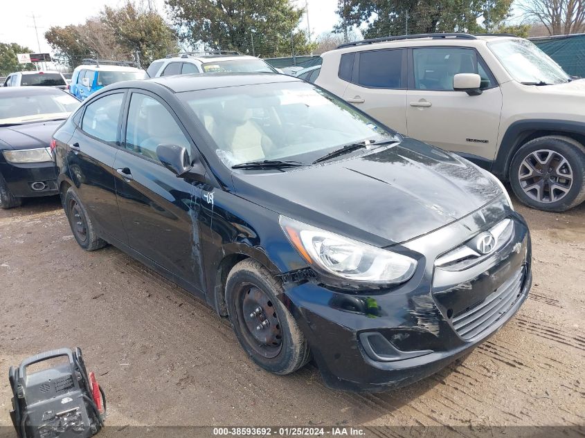 2014 Hyundai Accent Gls VIN: KMHCT4AE6EU768499 Lot: 40683187