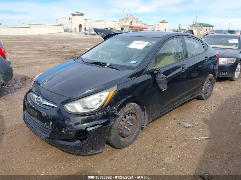 2014 Hyundai Accent Gls VIN: KMHCT4AE6EU768499 Lot: 40683187