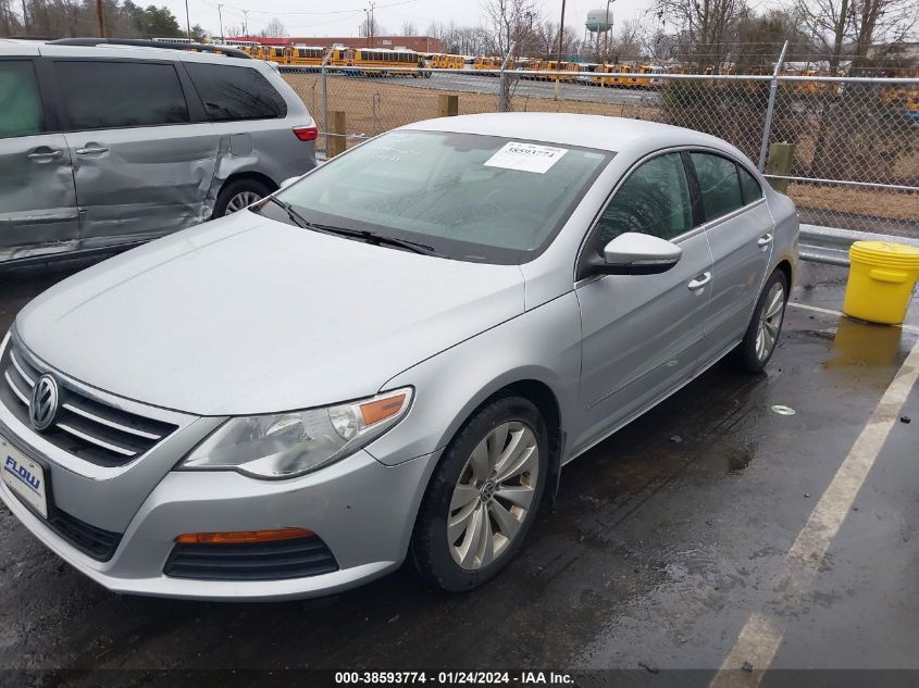 2012 Volkswagen Cc Sport VIN: WVWMP7AN3CE543477 Lot: 38593774