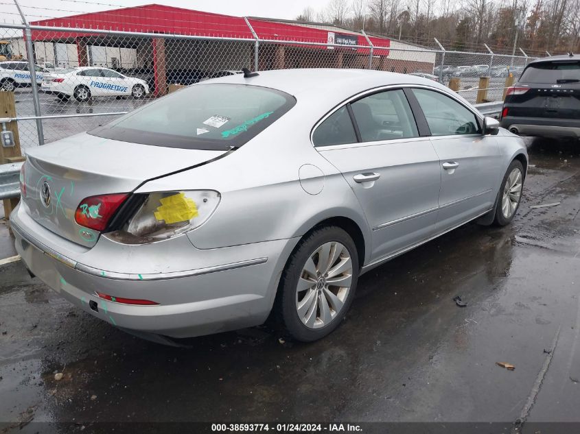 2012 Volkswagen Cc Sport VIN: WVWMP7AN3CE543477 Lot: 38593774