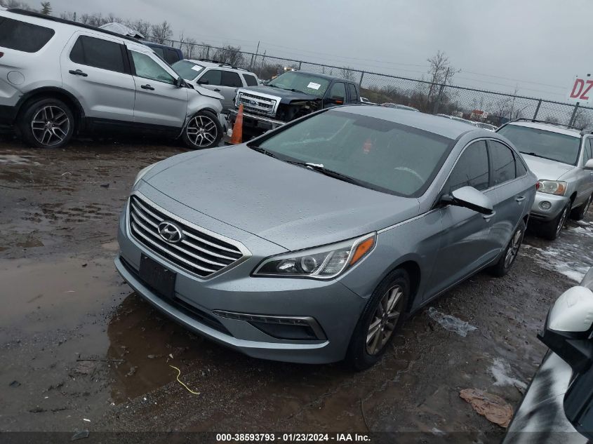 2015 Hyundai Sonata Se VIN: 5NPE24AF2FH063008 Lot: 38593793