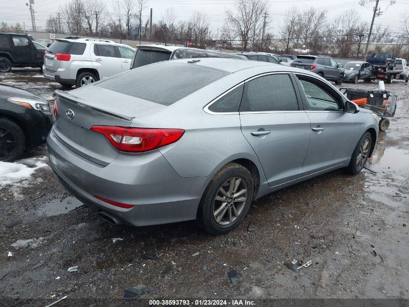 2015 Hyundai Sonata Se VIN: 5NPE24AF2FH063008 Lot: 38593793