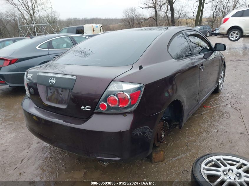 2008 Scion Tc VIN: JTKDE167380254643 Lot: 38593855