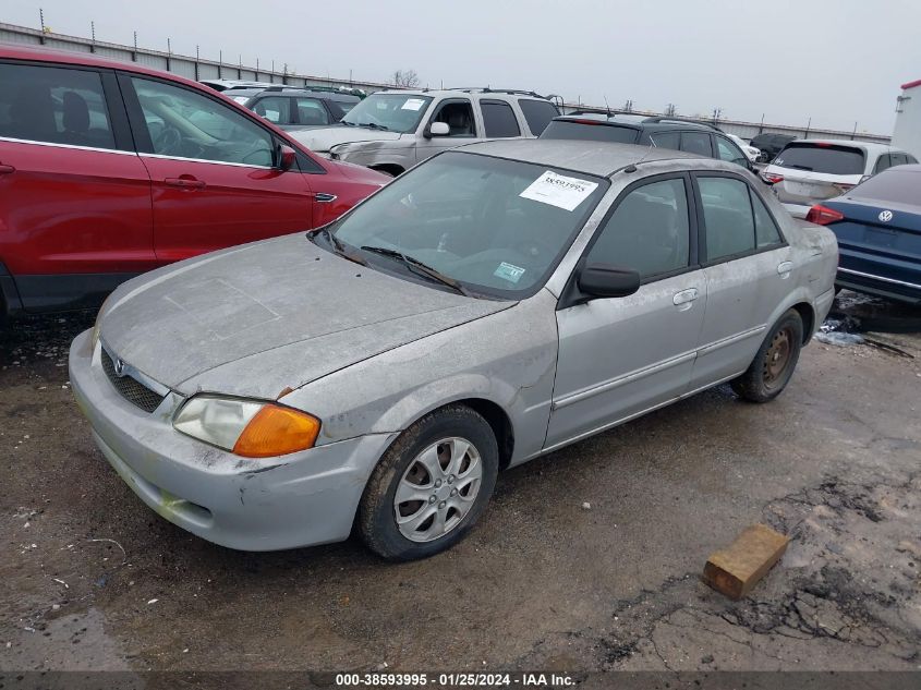 2000 Mazda Protege Dx/Lx VIN: JM1BJ2225Y0307322 Lot: 38593995