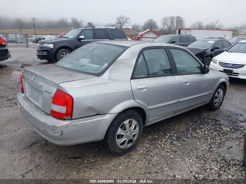 2000 Mazda Protege Dx/Lx VIN: JM1BJ2225Y0307322 Lot: 38593995