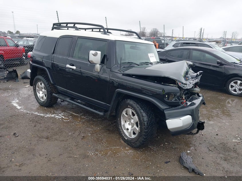 2008 Toyota Fj Cruiser VIN: JTEZU11F68K007650 Lot: 38594031