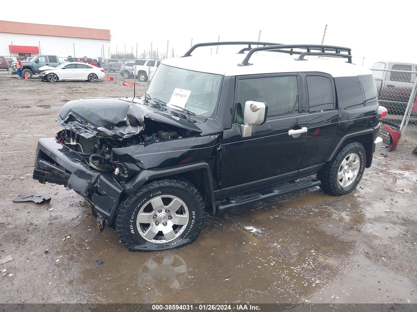 2008 Toyota Fj Cruiser VIN: JTEZU11F68K007650 Lot: 38594031
