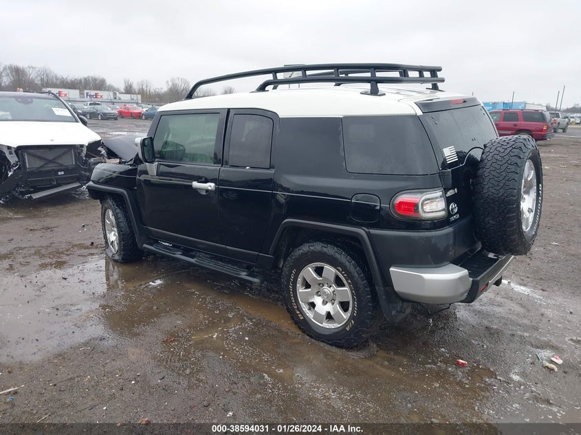 2008 Toyota Fj Cruiser VIN: JTEZU11F68K007650 Lot: 38594031
