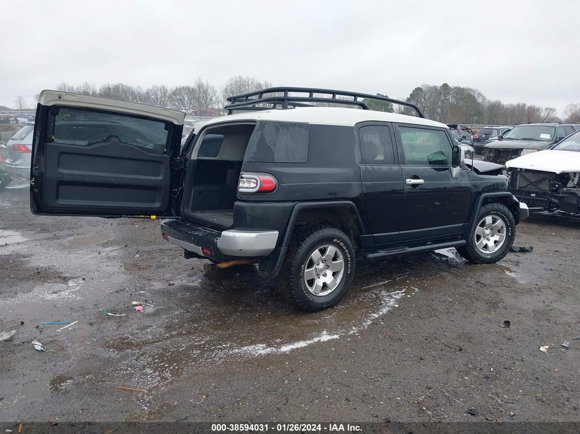 2008 Toyota Fj Cruiser VIN: JTEZU11F68K007650 Lot: 38594031