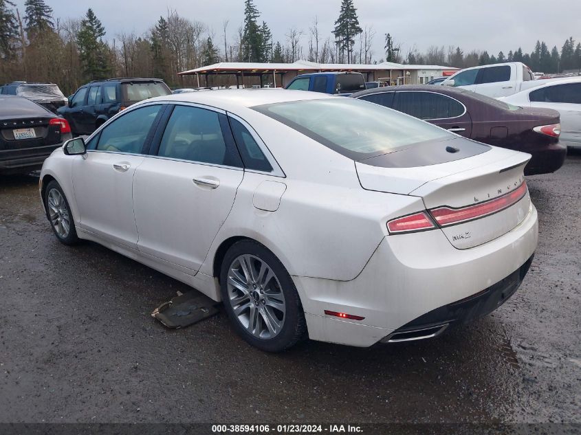 2014 Lincoln Mkz Hybrid VIN: 3LN6L2LU9ER816462 Lot: 38594106