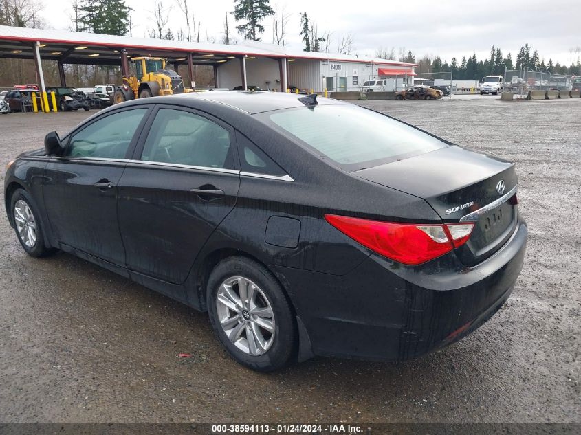 2013 Hyundai Sonata Gls VIN: 5NPEB4AC6DH784726 Lot: 38594113