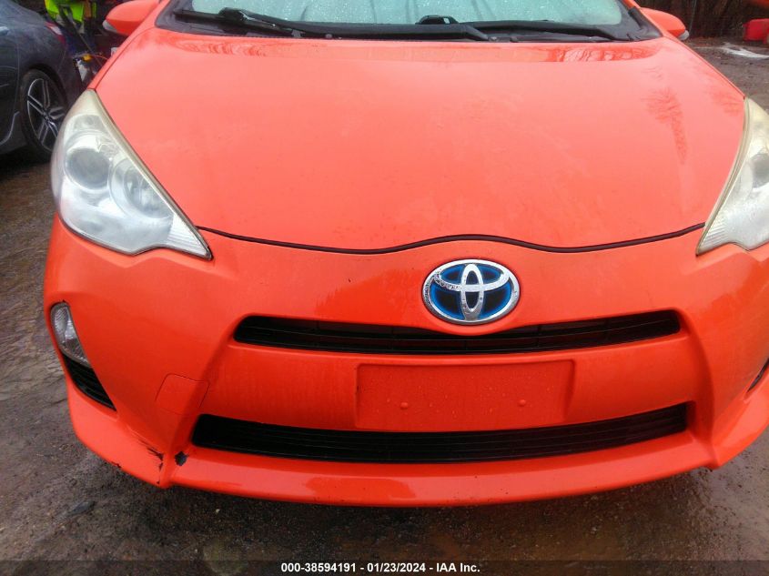 JTDKDTB30C1012914 2012 Toyota Prius C Three