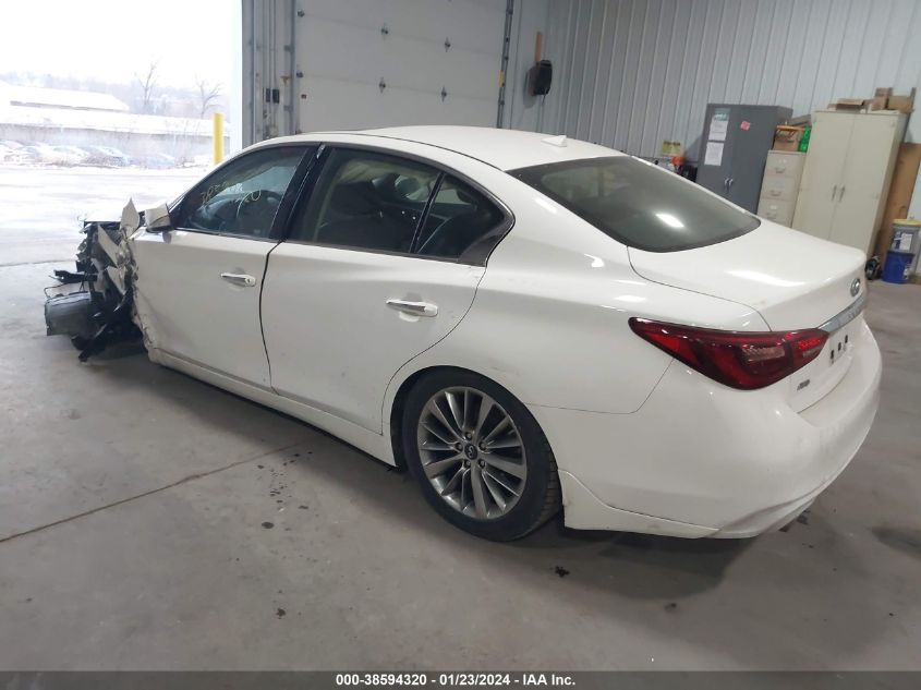 JN1EV7AR3KM552099 2019 Infiniti Q50 3.0T Luxe